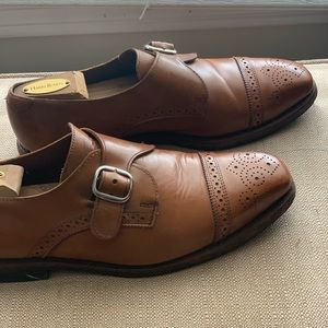 Allen Edmonds monk strap shoes